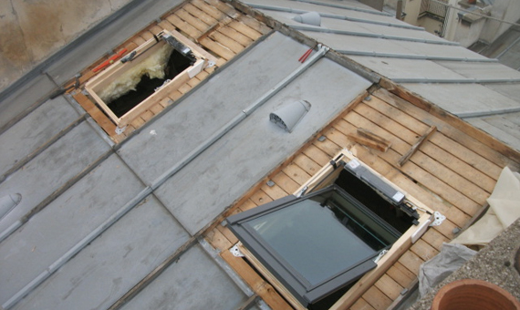 réparation de Velux 91